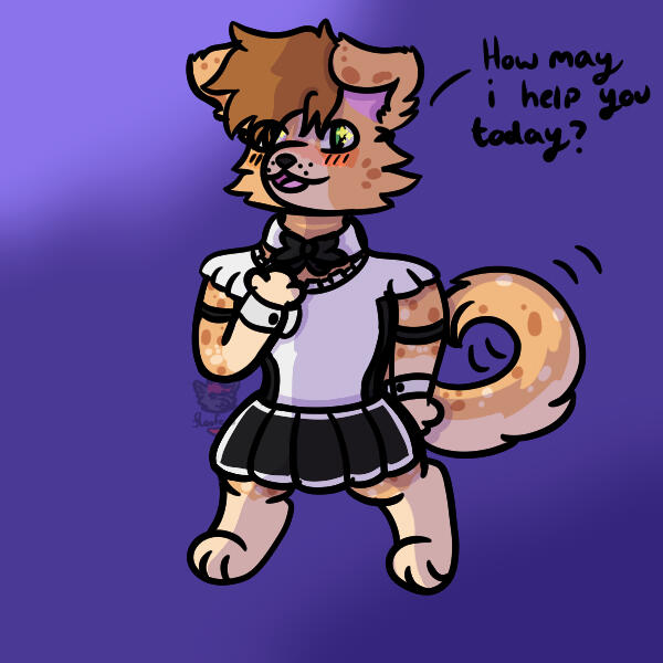 Maidflin art