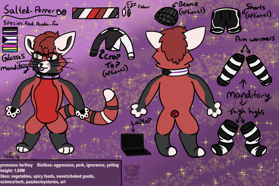 Salted ref sheet Salted ref sheet